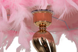 LAMPADA DA TAVOLO CART ROSA CM Ø 25X47