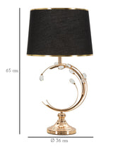 LAMPADA DA TAVOLO BRUXELLES CM Ø 36X65