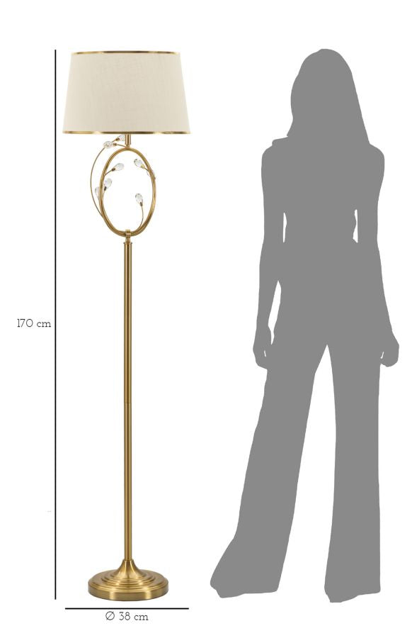 LAMPADA DA TERRA VERSAILLES - FERRETTI