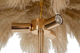 LAMPADA DA TERRA PALM CAMMELLO - FERRETTI