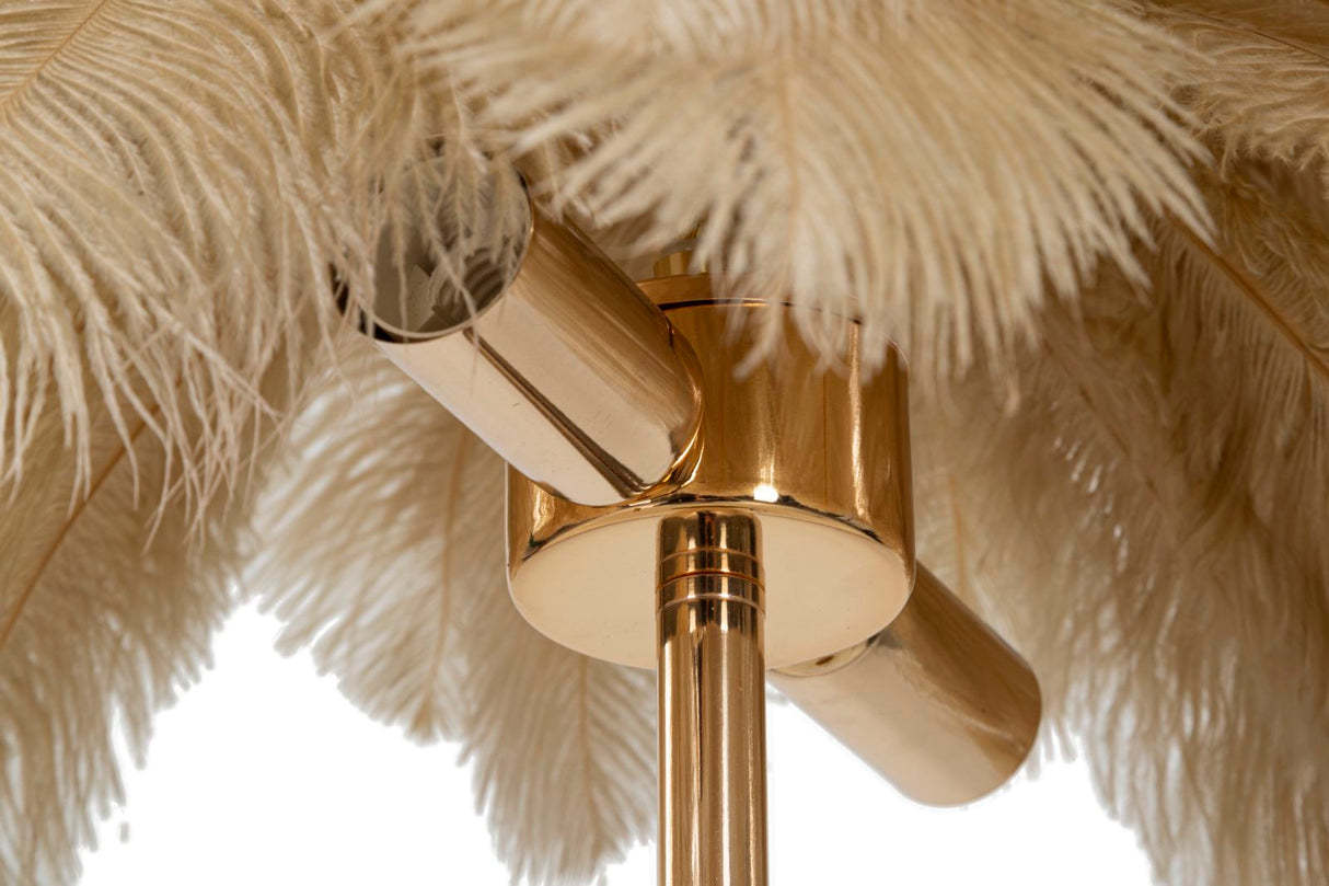 LAMPADA DA TAVOLO PALM CAMMELLO - FERRETTI