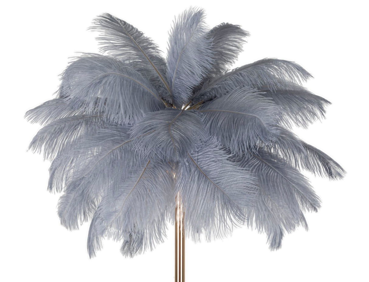 LAMPADA DA TERRA PALM GRIGIA - FERRETTI