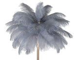 LAMPADA DA TERRA PALM GRIGIA - FERRETTI
