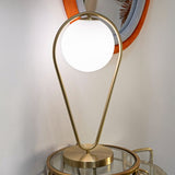 LAMPADA DA TAVOLO GLAMY DROP CM 25X18X50