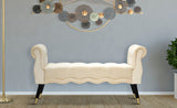 PANCHETTA PARIS CREMA/GOLD CM 120X40X60