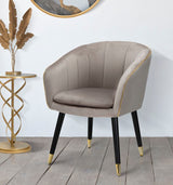POLTRONA PARIS GRIGIA/GOLD CM 62X58X78