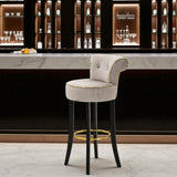 SGABELLO BAR LUXY GRIGIO - FERRETTI