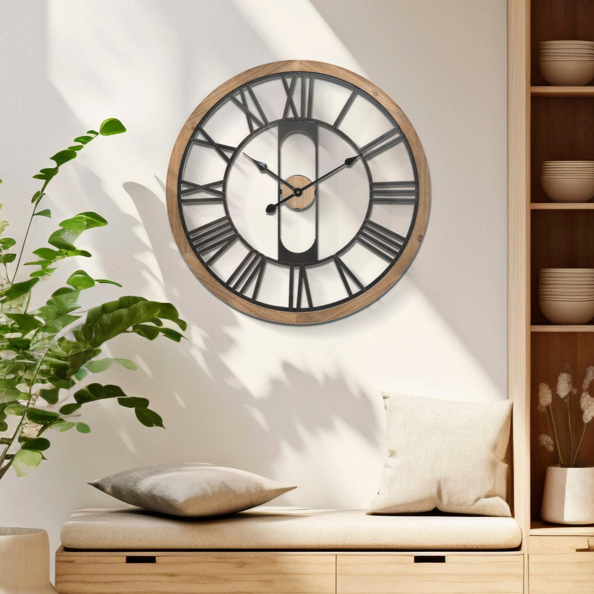 OROLOGIO DA MURO INDUSTRY CM Ø 70X5