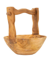 S/TASCHE TIMBO IN TEAK RICICLATO CM 32X25X27 (PEZZI UNICI - NON RIP. IN SERIE)