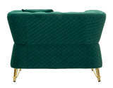 POLTRONA EMY VERDE C/CUSCINO CM 104X83X76