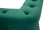 POLTRONA EMY VERDE C/CUSCINO CM 104X83X76