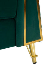 POLTRONA EMY VERDE C/CUSCINO CM 104X83X76