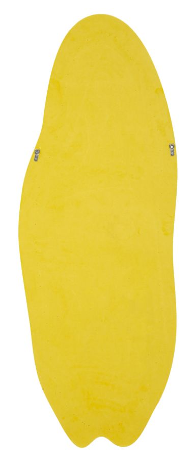 SPECCHIO DA MURO CHANEL GIALLO CM 60X4X160