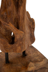 SCULTURA AKAR IN TEAK RIC