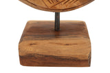 SCULTURA DORAT IN TEAK RIC. CM 20X10X28 (PEZZI UNICI - NON RIP. IN SERIE)