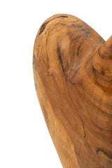 SCULTURA DOBU IN TEAK RICICLATO CM 20X12X37 (PEZZI UNICI - NON RIP. IN SERIE)