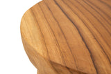 SGABELLO BULAT IN TEAK RICICLATO CM Ø 40X55 (PEZZI UNICI - NON RIP. IN SERIE)