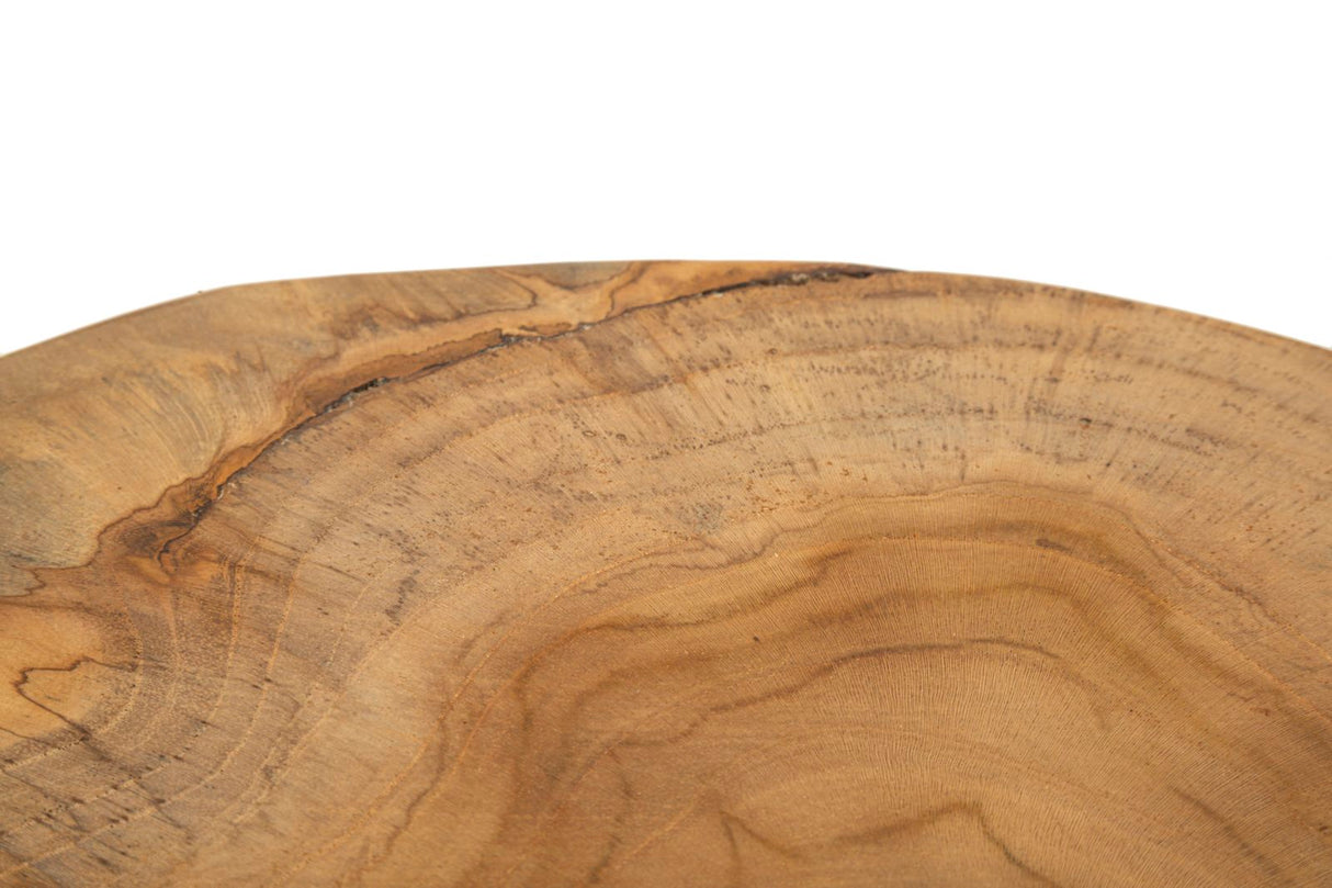 SGABELLO KURSI IN TEAK RICICLATO CM Ø 35X45 (PEZZI UNICI - NON RIP. IN SERIE)