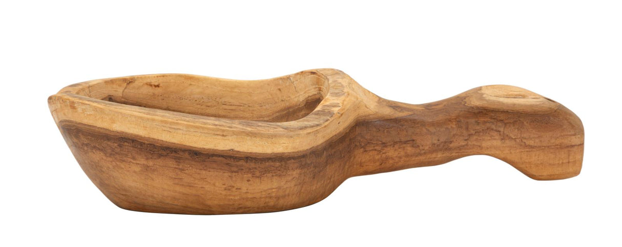 S/TASCHE SPOON IN TEAK RIC. CM 36X16X8 (PEZZI UNICI - NON RIP. IN SERIE)