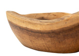 S/TASCHE SPOON IN TEAK RIC. CM 36X16X8 (PEZZI UNICI - NON RIP. IN SERIE)