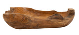 S/TASCHE NARRO IN TEAK RICICLATO CM 29X40X10 (PEZZI UNICI - NON RIP. IN SERIE)