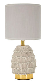 LAMPADA DA COMODINO PIGNY GRIGIA CM Ø 15X30
