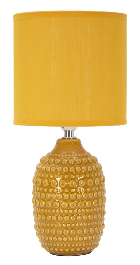 LAMPADA DA COMODINO POINTS OCRA CM Ø 15X 30