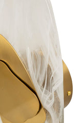 LAMPADA DA MURO OCEAN GOLD CM 21X8X31