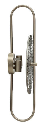 LAMPADA DA MURO SILVERY CM 28X15X54