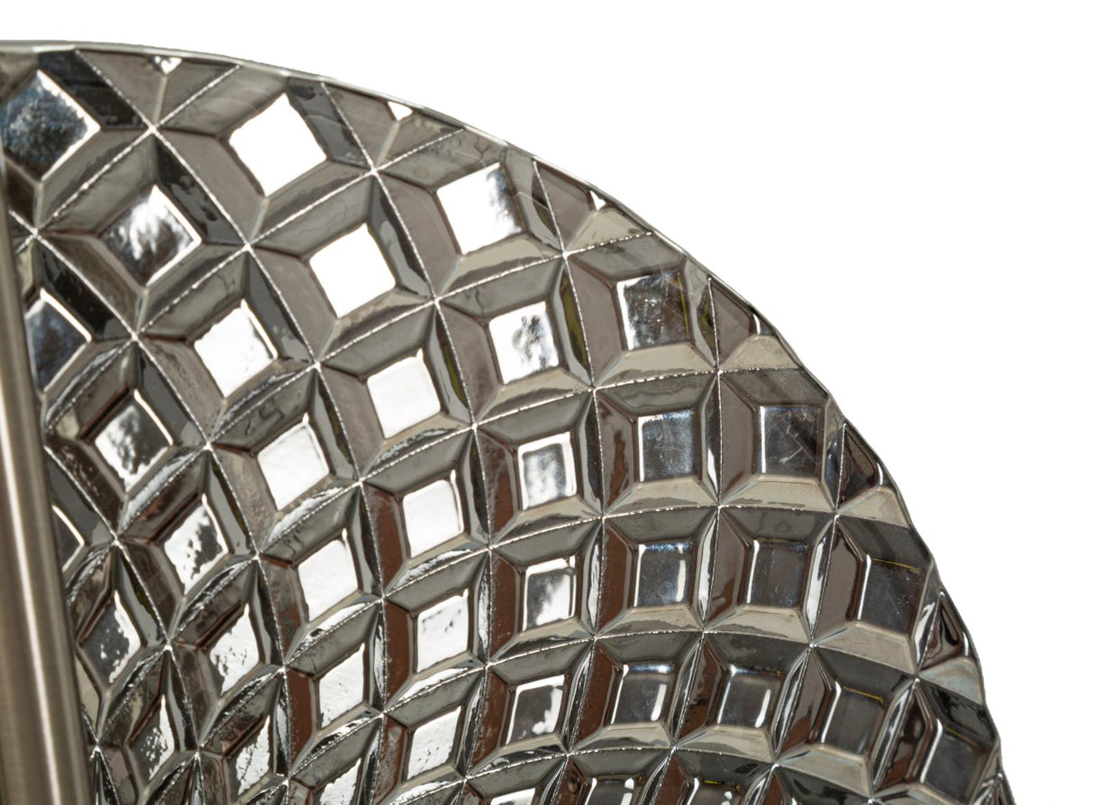 LAMPADA DA MURO SILVERY CM 28X15X54
