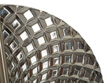 LAMPADA DA MURO SILVERY CM 28X15X54