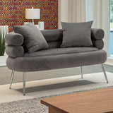 DIVANETTO SILVERY PLUS C/CUSCINI - FERRETTI