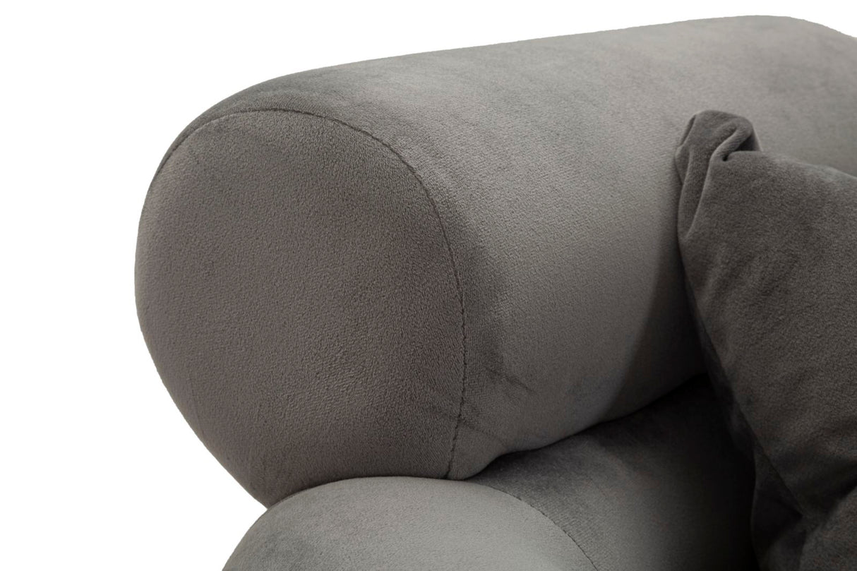 POLTRONA SILVERY PLUS C/CUSINO CM 78X68X85