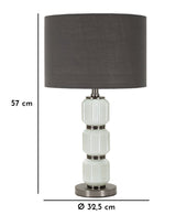 LAMPADA DA TAVOLO BRIGHT THREE CM Ø 32