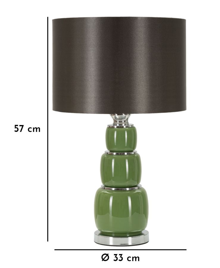 LAMPADA DA TAVOLO EVA THREE CM Ø33X57