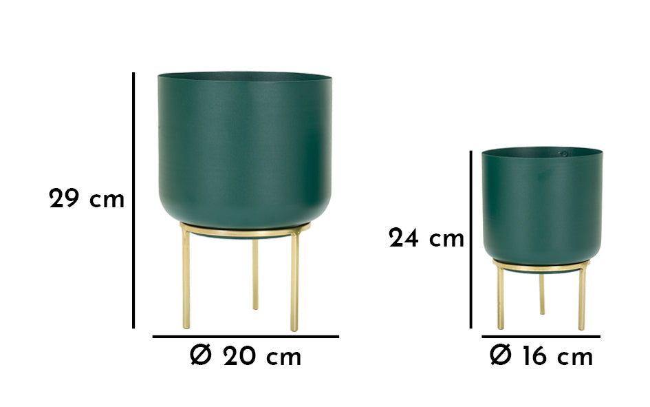 P/VASI GRENT SET 2 PZ CM Ø 20X29-16X24