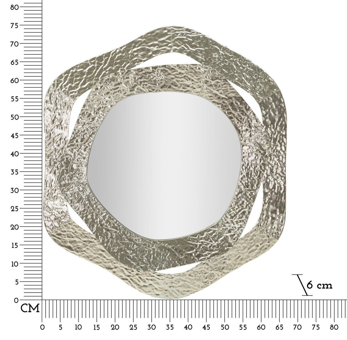 SPECCHIO AURY CM 66X6X75