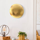 LAMPADA DA MURO GOLDY ROUND CM Ø 26X13