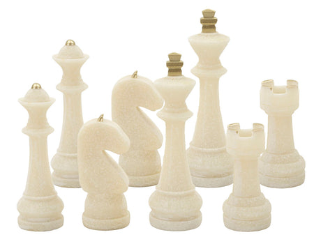 SCACCHI QUARZY SET 8 PZ ASSORTITI CM Ø 4