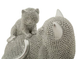GATTO SPARKY CON CUCCIOLO CM 19X9X13