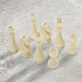 SCACCHI QUARZY SET 8 PZ ASSORTITI CM Ø 4,4X9,2-4,3X13,3-5X16-X4,5X10,3