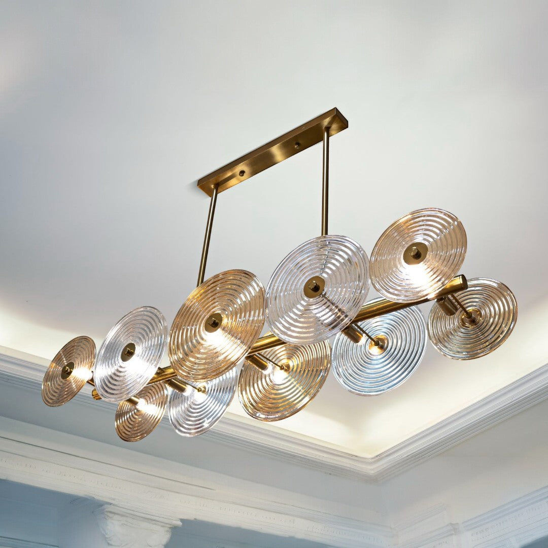 LAMPADARIO VENICE CM 116X27X79