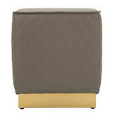 PUFF QUADRATO SHARON CM 35X35X38