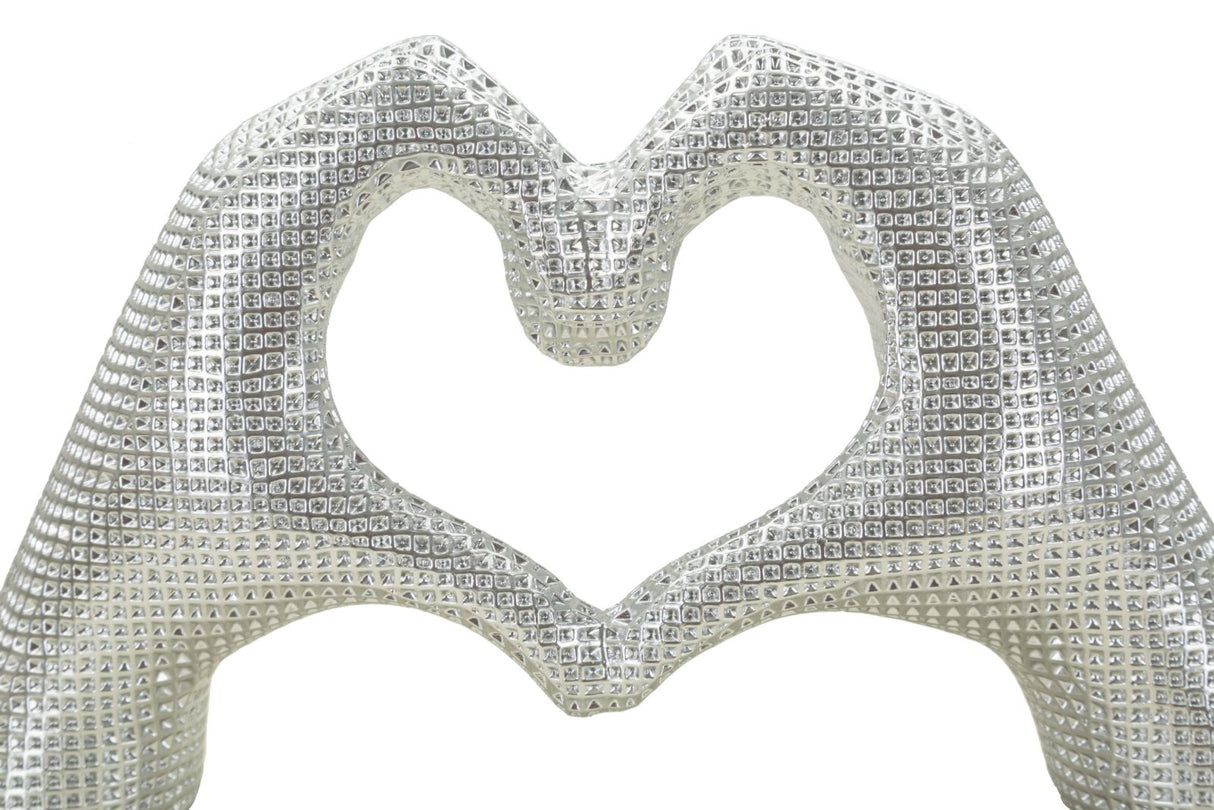 SCULTURA LOVER SILVER CM 25X7,5X13,5