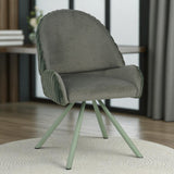 SEDIA STOCCOLMA -A- VERDE SET 2 PZ CM 58X53X85