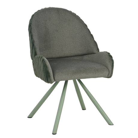 SEDIA STOCCOLMA -A- VERDE SET 2 PZ CM 58X53X85