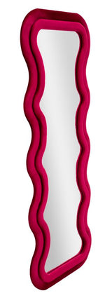 SPECCHIO DA MURO EMILY VELLUTO FUXIA - FERRETTI