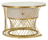 TAVOLI DA CAFFE' VOTIX COPPIA CM Ø 70X48-50X43,5