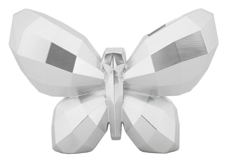VASO BUTTERFLY SILVER CM 22