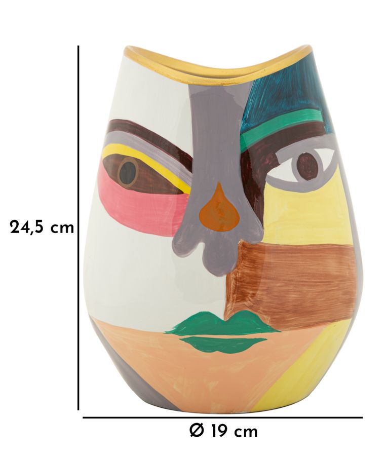VASO PICCASSY COLOR FAT CM Ø 19X24,5